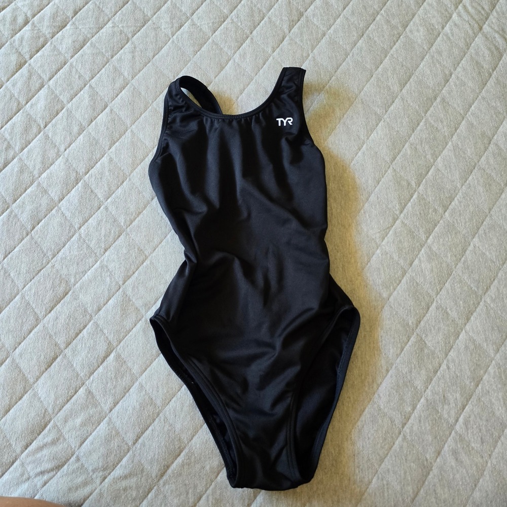 TYR Maxfit Black Swimsuit Size 30